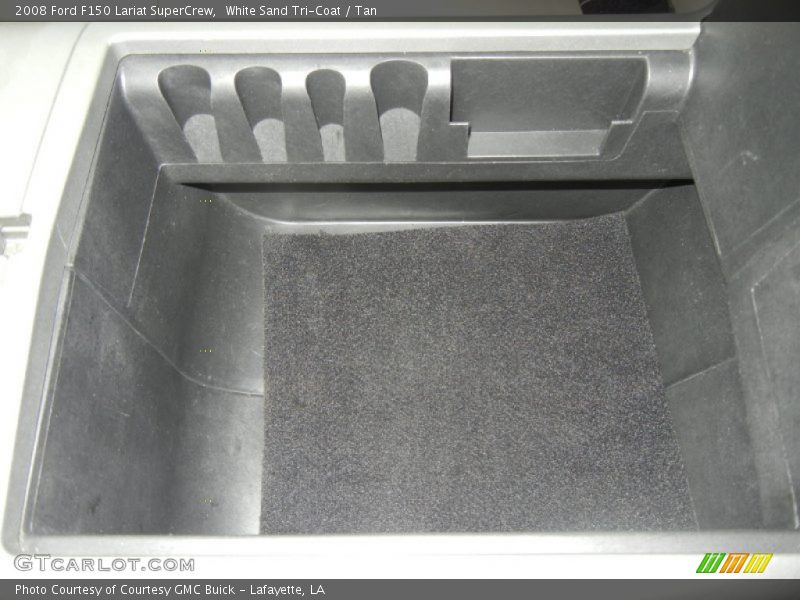 White Sand Tri-Coat / Tan 2008 Ford F150 Lariat SuperCrew