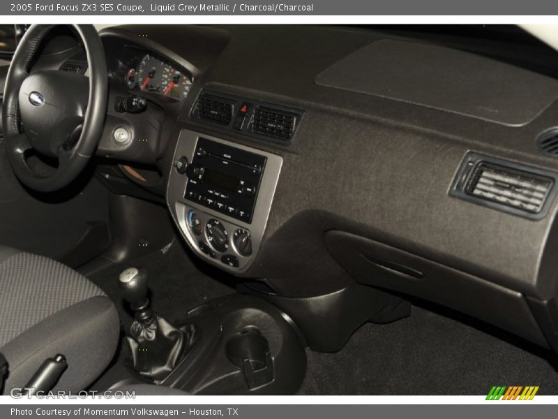 Liquid Grey Metallic / Charcoal/Charcoal 2005 Ford Focus ZX3 SES Coupe