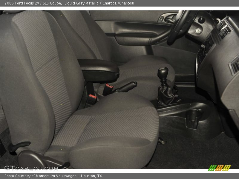 Liquid Grey Metallic / Charcoal/Charcoal 2005 Ford Focus ZX3 SES Coupe