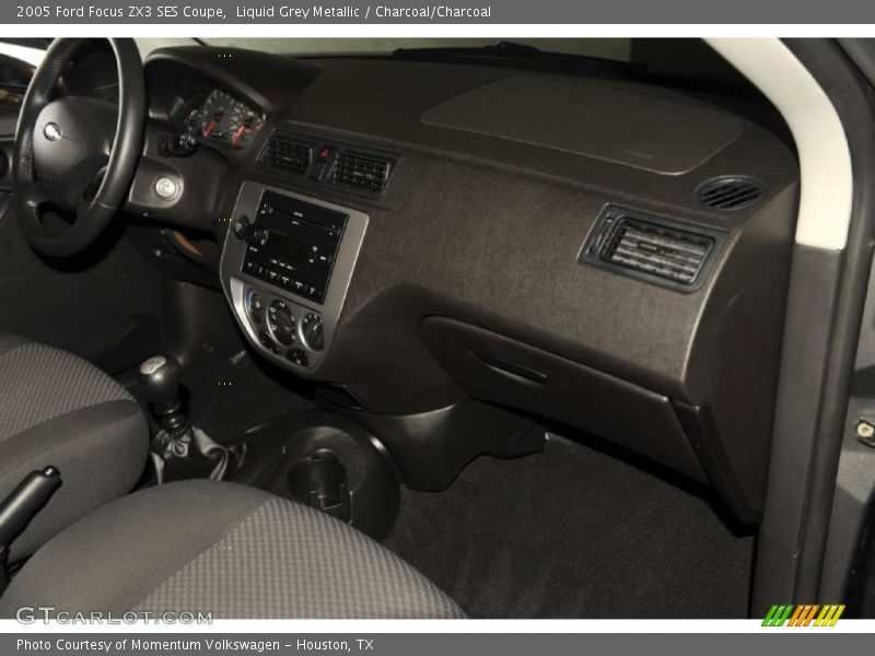 Liquid Grey Metallic / Charcoal/Charcoal 2005 Ford Focus ZX3 SES Coupe