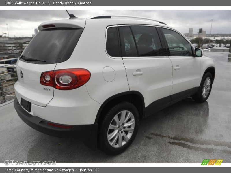 Candy White / Charcoal 2009 Volkswagen Tiguan S