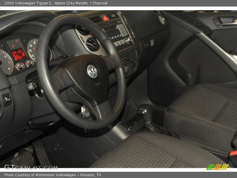 Alpine Grey Metallic / Charcoal 2009 Volkswagen Tiguan S
