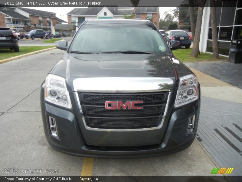 Cyber Gray Metallic / Jet Black 2011 GMC Terrain SLE