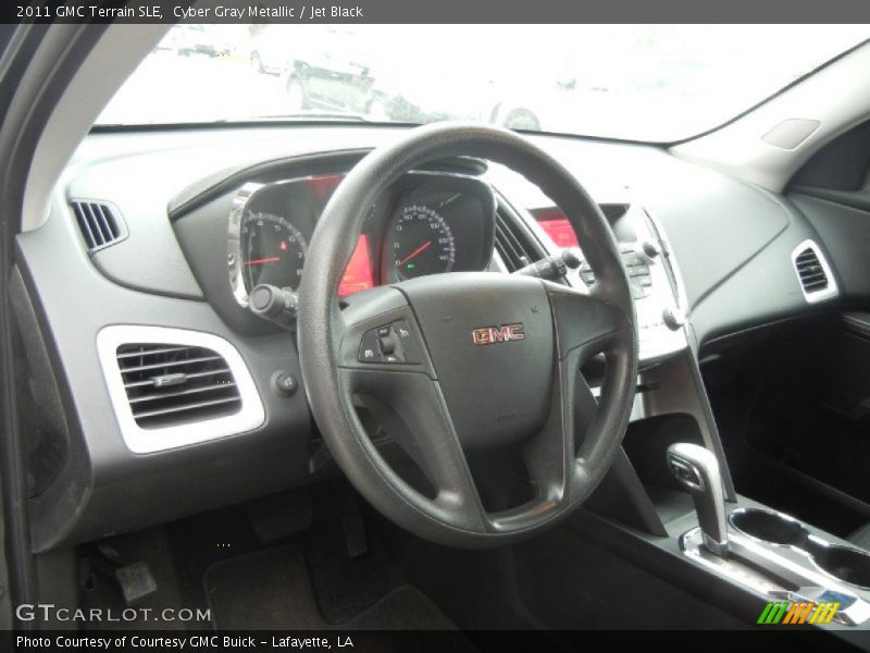 Cyber Gray Metallic / Jet Black 2011 GMC Terrain SLE