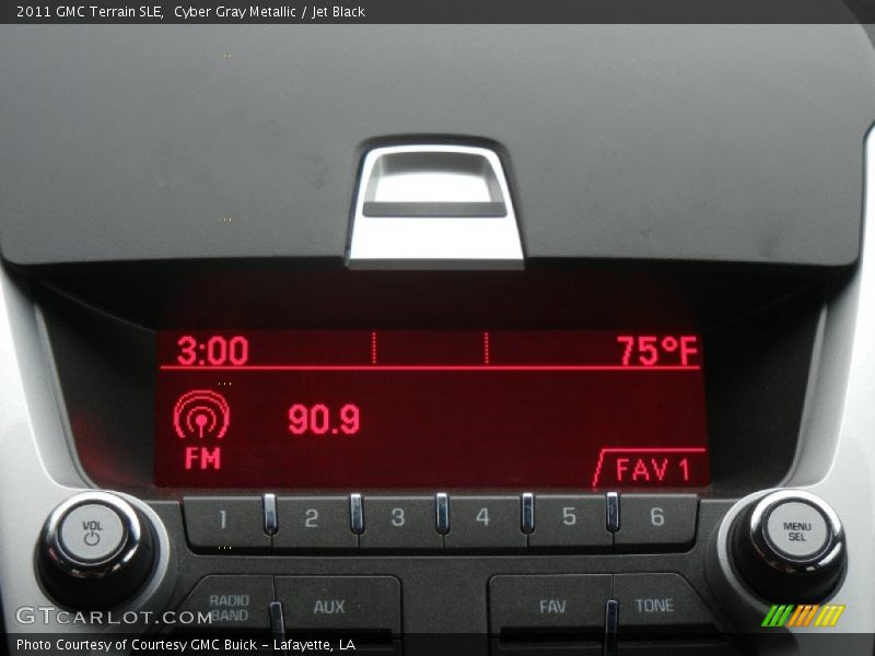 Cyber Gray Metallic / Jet Black 2011 GMC Terrain SLE