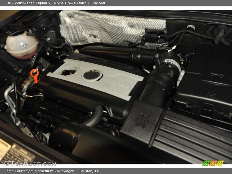 Alpine Grey Metallic / Charcoal 2009 Volkswagen Tiguan S