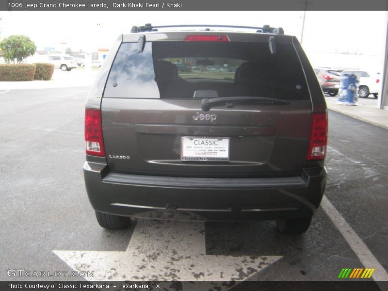 Dark Khaki Pearl / Khaki 2006 Jeep Grand Cherokee Laredo