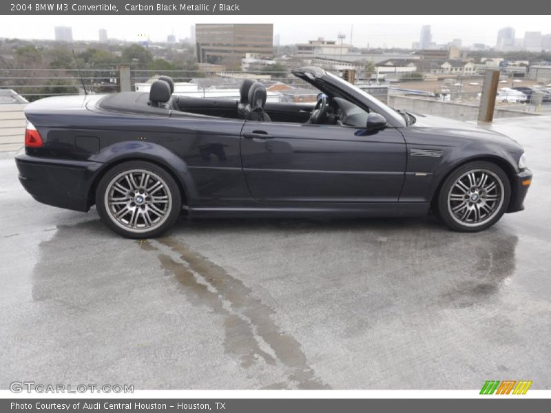 Carbon Black Metallic / Black 2004 BMW M3 Convertible