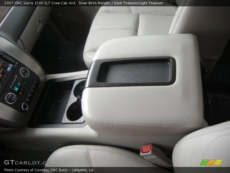 Silver Birch Metallic / Dark Titanium/Light Titanium 2007 GMC Sierra 1500 SLT Crew Cab 4x4