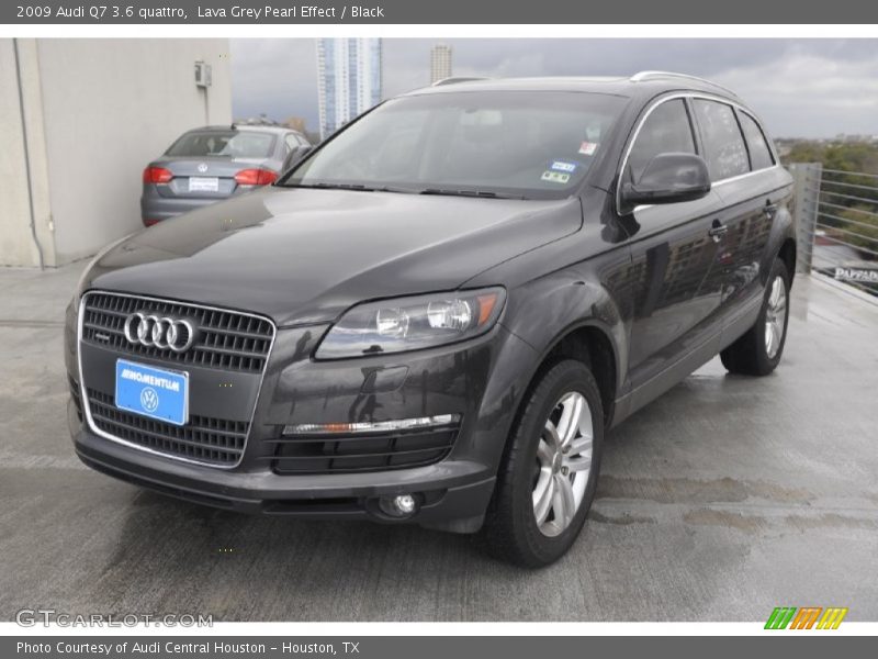 Lava Grey Pearl Effect / Black 2009 Audi Q7 3.6 quattro