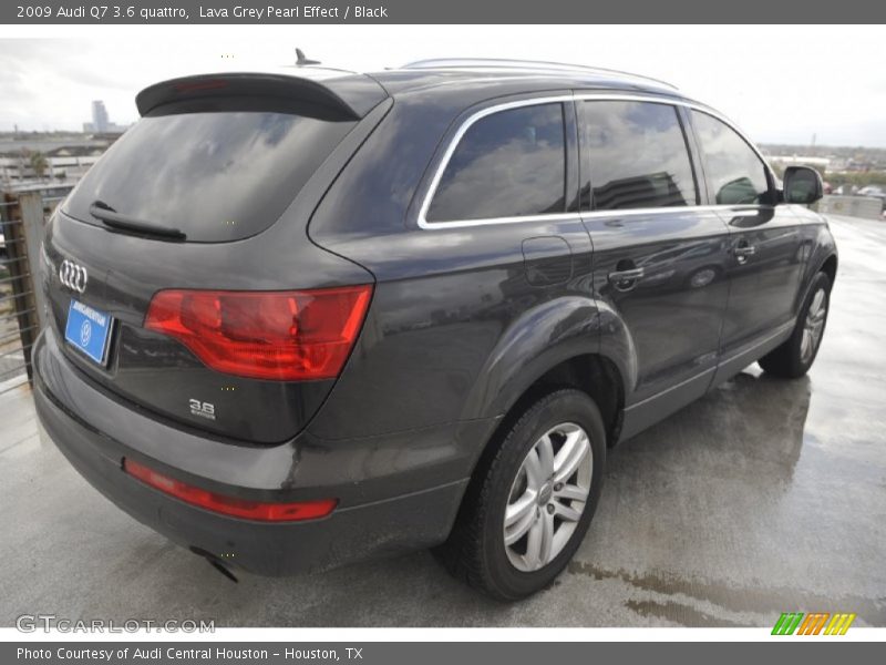 Lava Grey Pearl Effect / Black 2009 Audi Q7 3.6 quattro