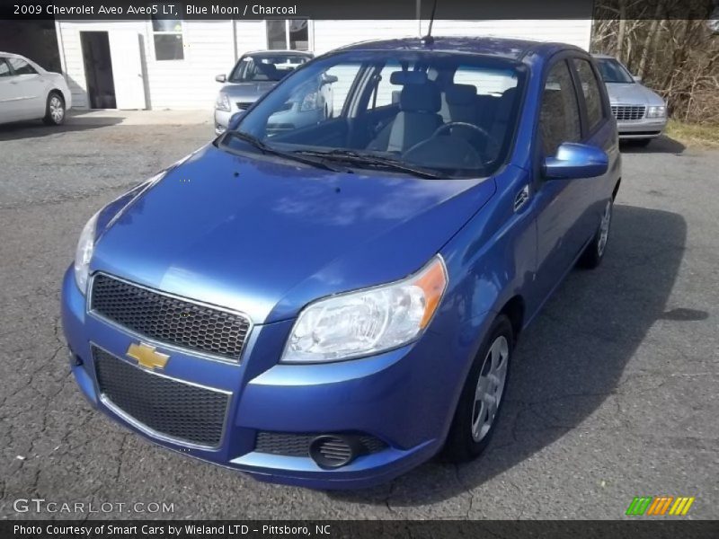 Blue Moon / Charcoal 2009 Chevrolet Aveo Aveo5 LT
