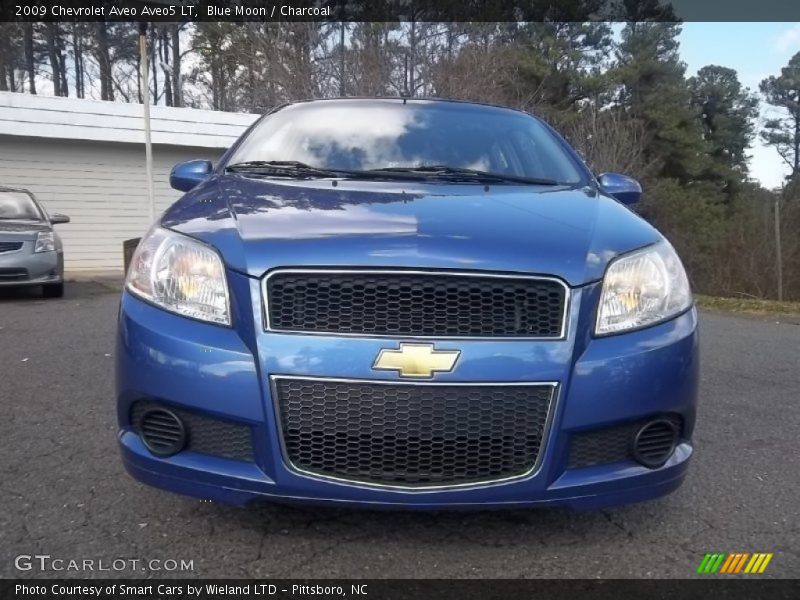 Blue Moon / Charcoal 2009 Chevrolet Aveo Aveo5 LT