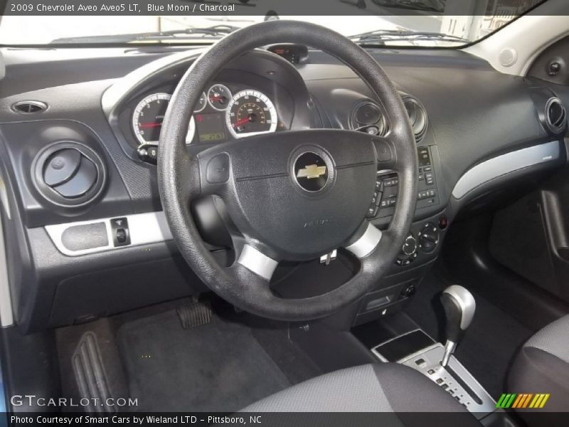 Blue Moon / Charcoal 2009 Chevrolet Aveo Aveo5 LT
