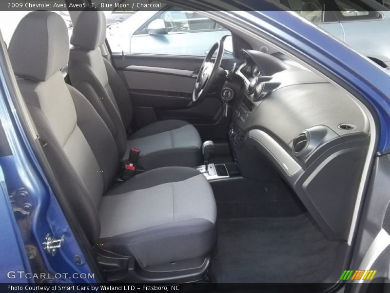 Blue Moon / Charcoal 2009 Chevrolet Aveo Aveo5 LT
