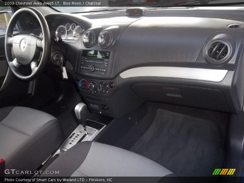 Blue Moon / Charcoal 2009 Chevrolet Aveo Aveo5 LT