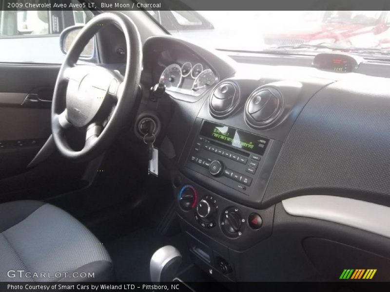 Blue Moon / Charcoal 2009 Chevrolet Aveo Aveo5 LT