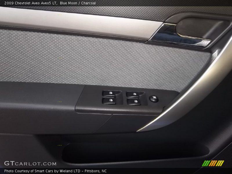 Blue Moon / Charcoal 2009 Chevrolet Aveo Aveo5 LT