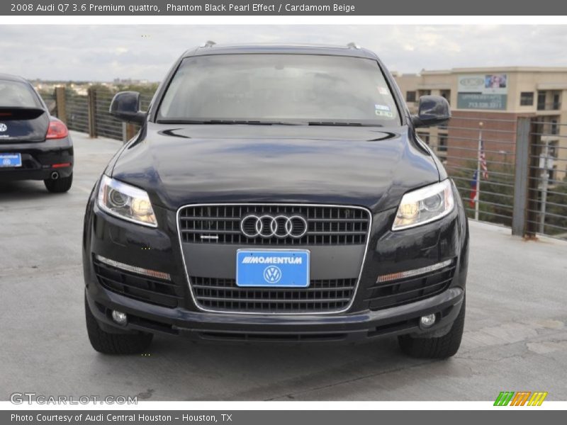 Phantom Black Pearl Effect / Cardamom Beige 2008 Audi Q7 3.6 Premium quattro