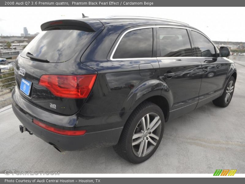 Phantom Black Pearl Effect / Cardamom Beige 2008 Audi Q7 3.6 Premium quattro