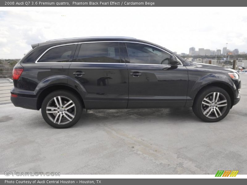 Phantom Black Pearl Effect / Cardamom Beige 2008 Audi Q7 3.6 Premium quattro