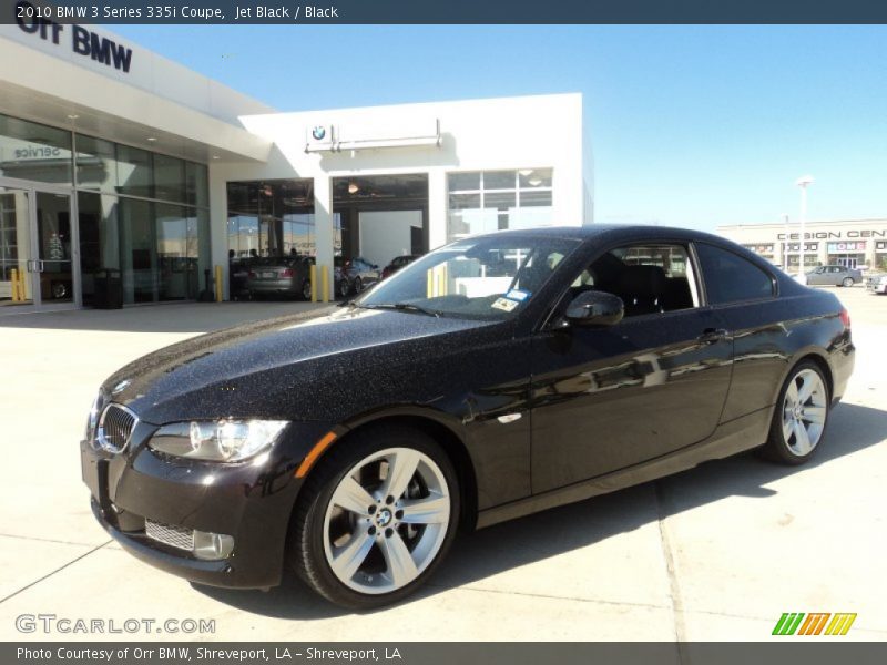 Jet Black / Black 2010 BMW 3 Series 335i Coupe