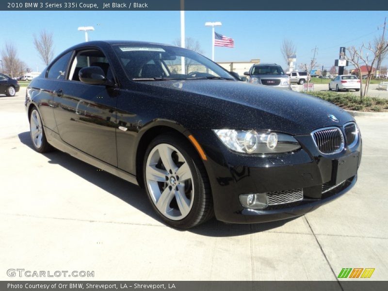 Jet Black / Black 2010 BMW 3 Series 335i Coupe