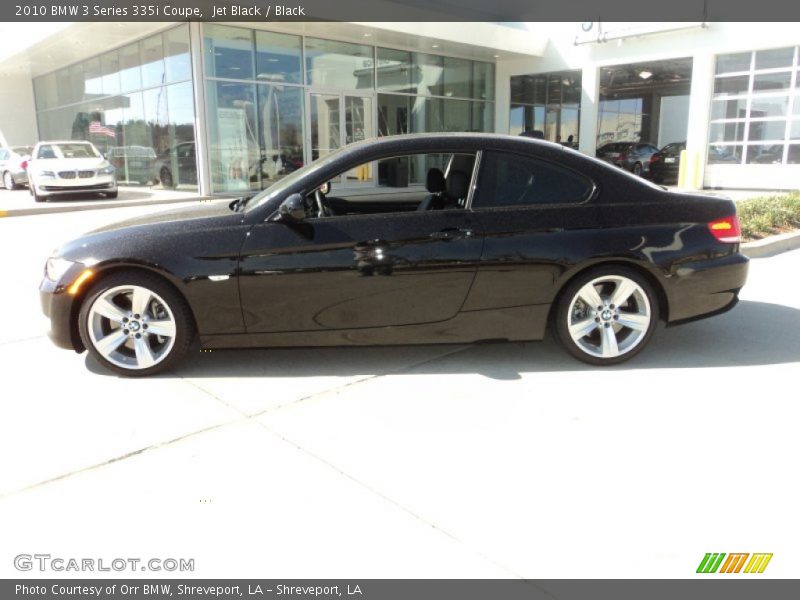 Jet Black / Black 2010 BMW 3 Series 335i Coupe