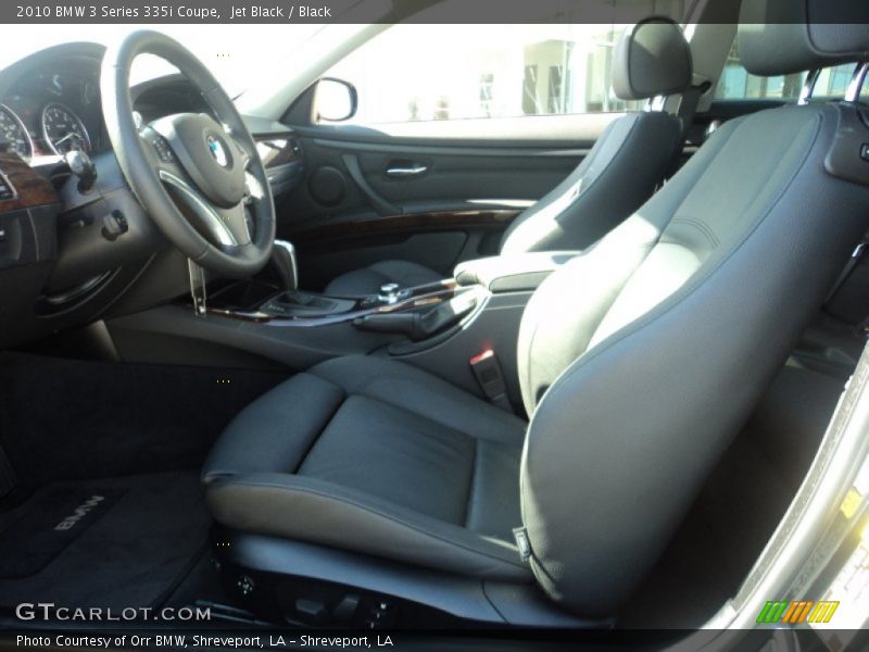 Jet Black / Black 2010 BMW 3 Series 335i Coupe