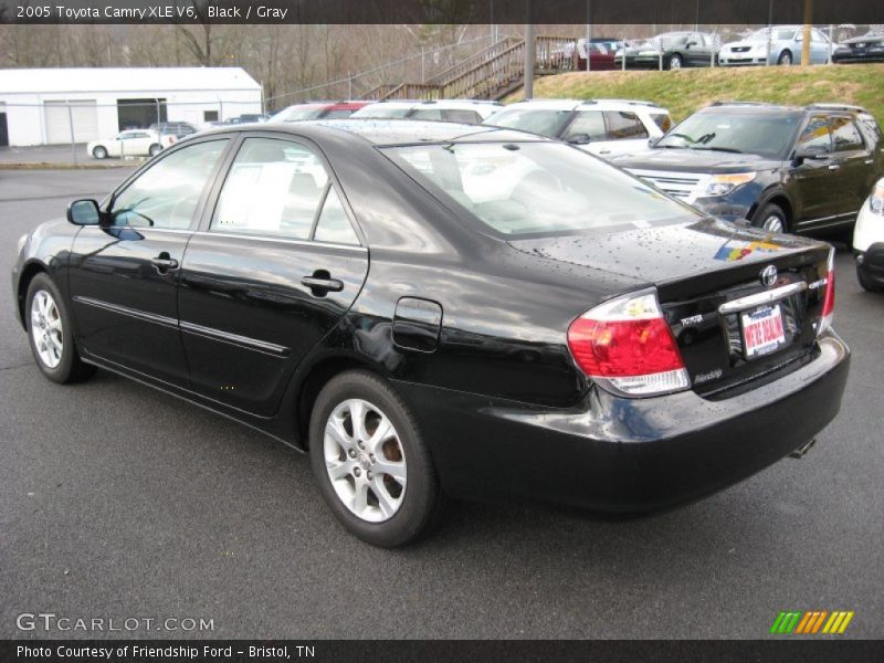 Black / Gray 2005 Toyota Camry XLE V6