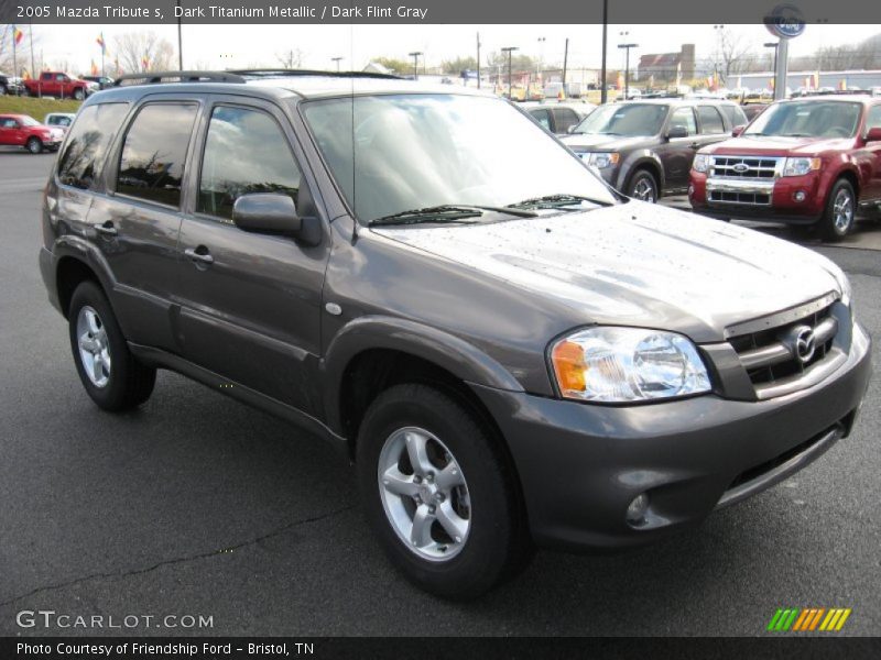 Dark Titanium Metallic / Dark Flint Gray 2005 Mazda Tribute s