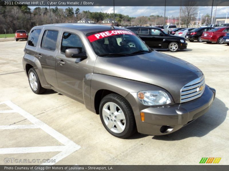 Cyber Gray Metallic / Ebony 2011 Chevrolet HHR LT