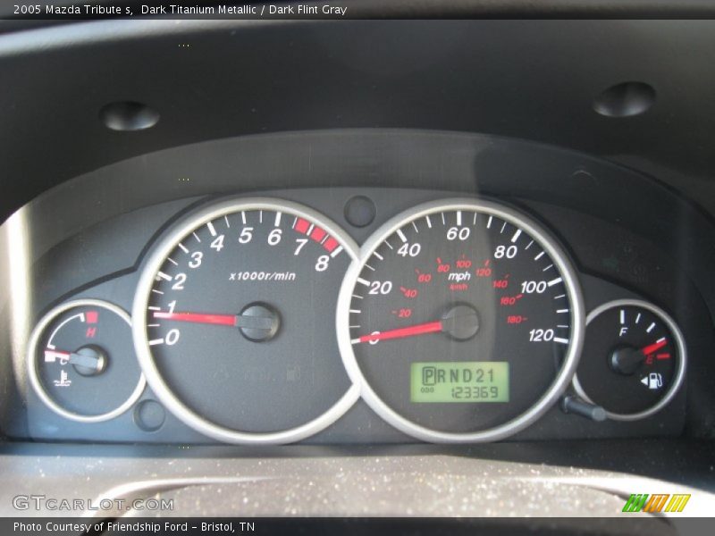  2005 Tribute s s Gauges