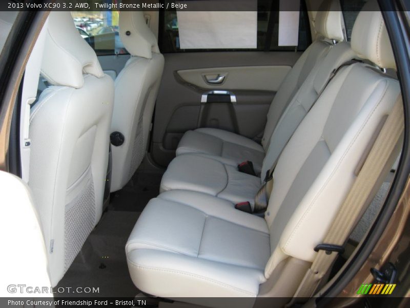  2013 XC90 3.2 AWD Beige Interior