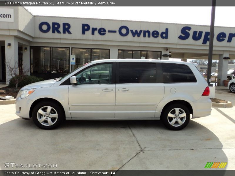 Mercury Silver Metallic / Aero Gray 2010 Volkswagen Routan SE