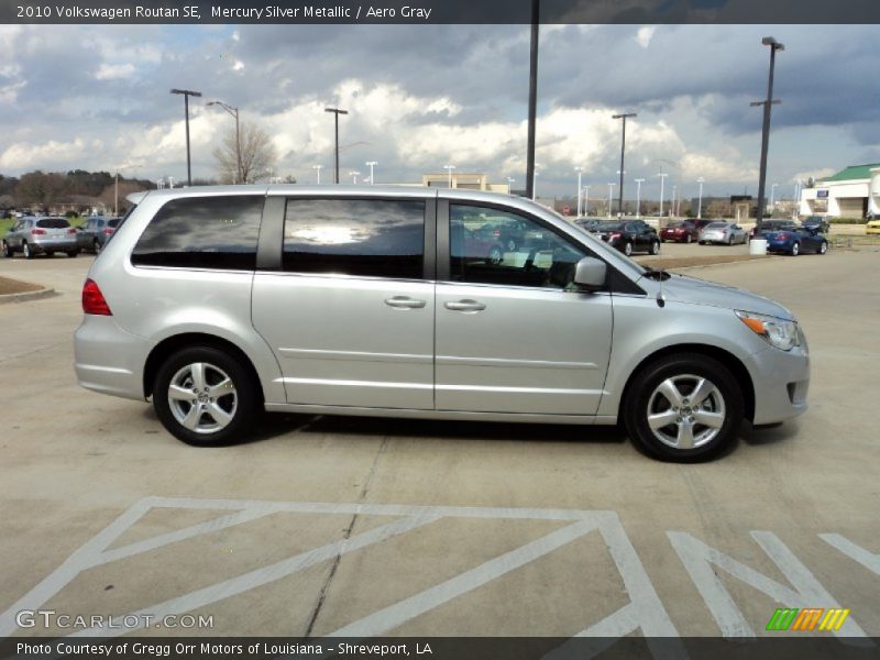 Mercury Silver Metallic / Aero Gray 2010 Volkswagen Routan SE