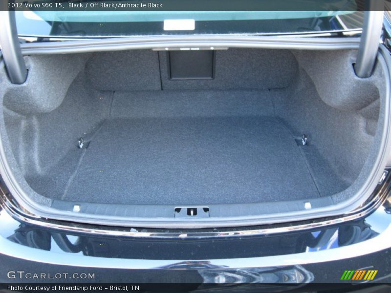 Black / Off Black/Anthracite Black 2012 Volvo S60 T5