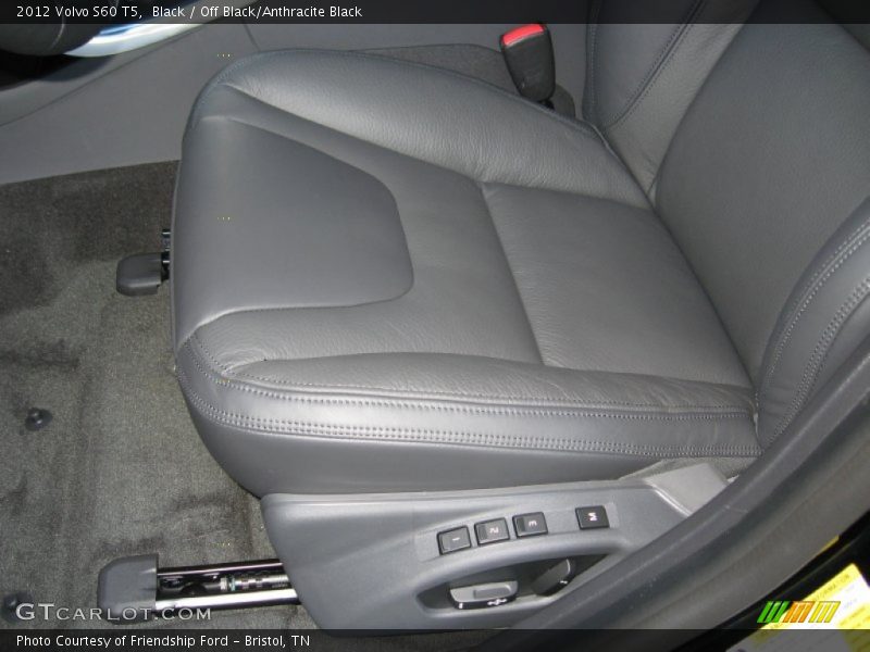 Black / Off Black/Anthracite Black 2012 Volvo S60 T5