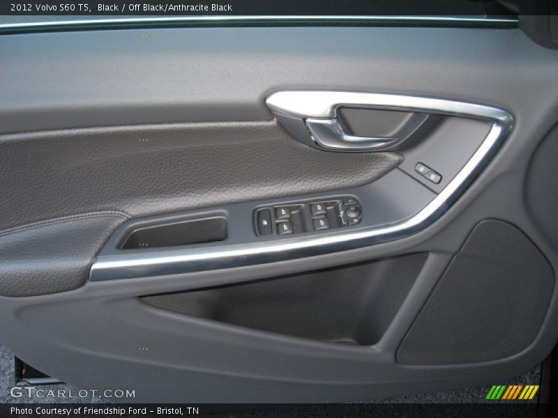 Black / Off Black/Anthracite Black 2012 Volvo S60 T5