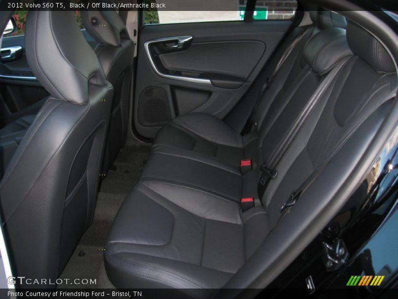 Black / Off Black/Anthracite Black 2012 Volvo S60 T5