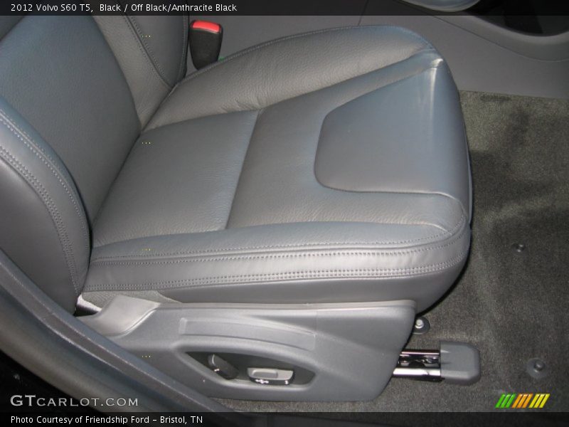 Black / Off Black/Anthracite Black 2012 Volvo S60 T5