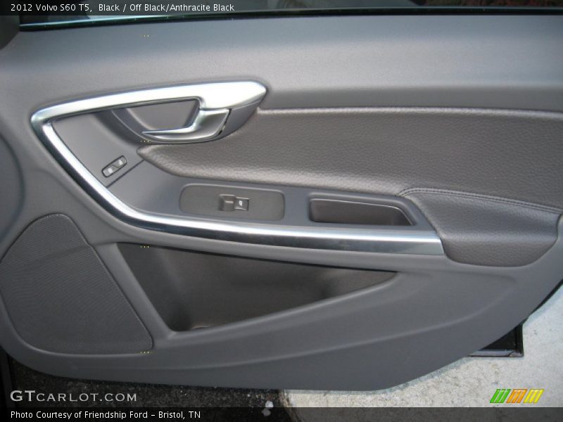 Black / Off Black/Anthracite Black 2012 Volvo S60 T5