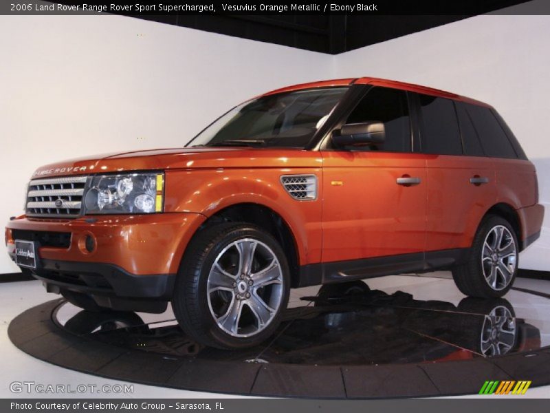 Front 3/4 View of 2006 Range Rover Sport Supercharged