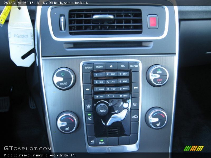 Black / Off Black/Anthracite Black 2012 Volvo S60 T5