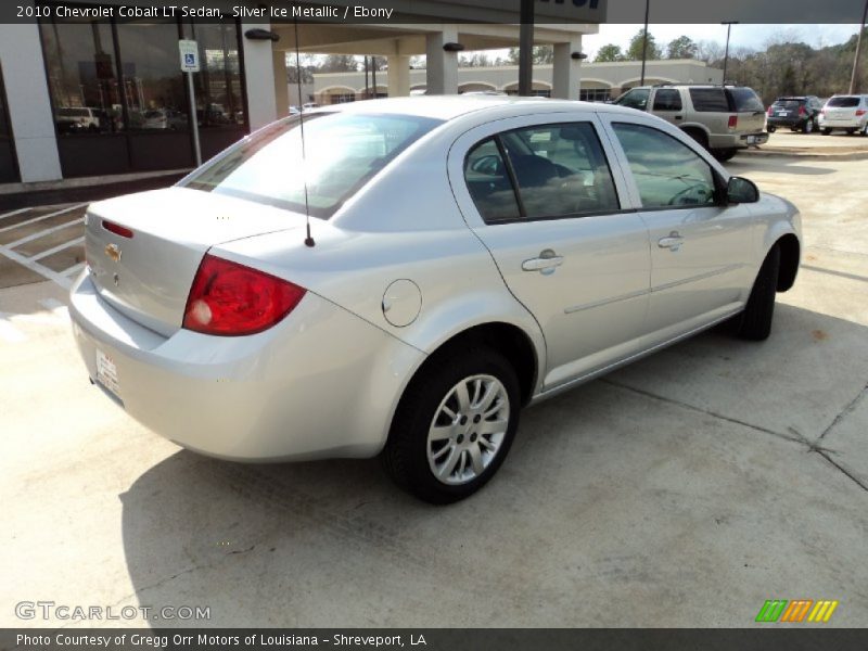 Silver Ice Metallic / Ebony 2010 Chevrolet Cobalt LT Sedan