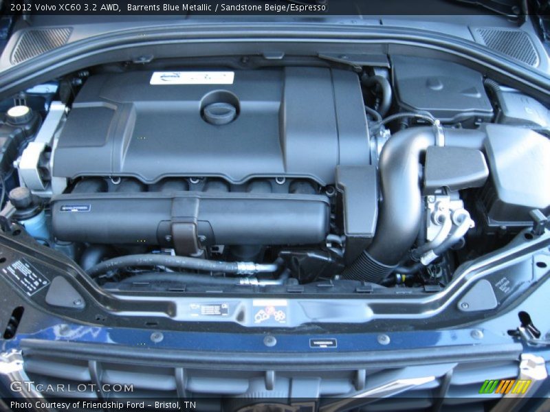  2012 XC60 3.2 AWD Engine - 3.2 Liter DOHC 24-Valve VVT Inline 6 Cylinder