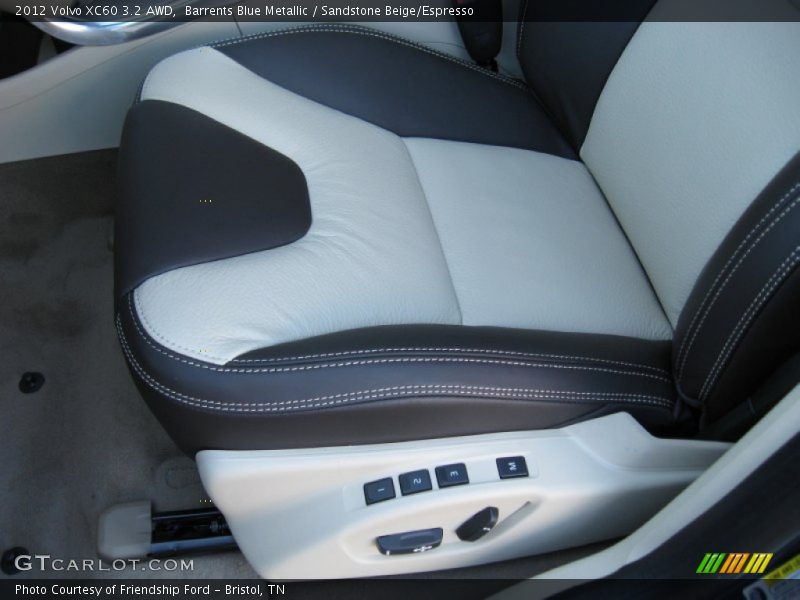 Front Seat of 2012 XC60 3.2 AWD