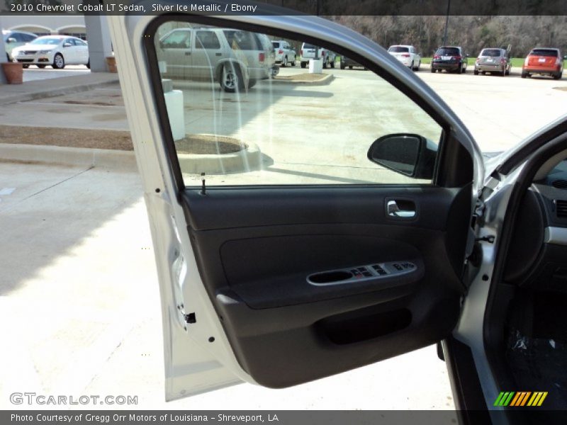 Silver Ice Metallic / Ebony 2010 Chevrolet Cobalt LT Sedan