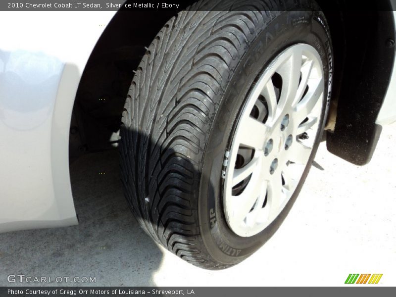 Silver Ice Metallic / Ebony 2010 Chevrolet Cobalt LT Sedan