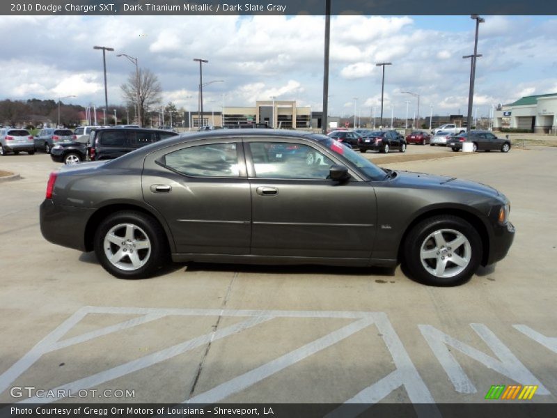 Dark Titanium Metallic / Dark Slate Gray 2010 Dodge Charger SXT